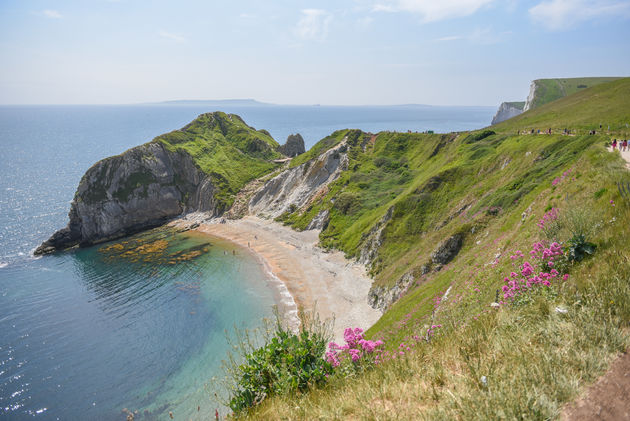 Een van de mooiste stukjes van de Engelse kust: de Jurassic Coast