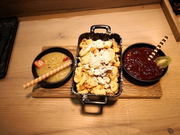 Met kaiserschmarrn als toetje uiteraard!