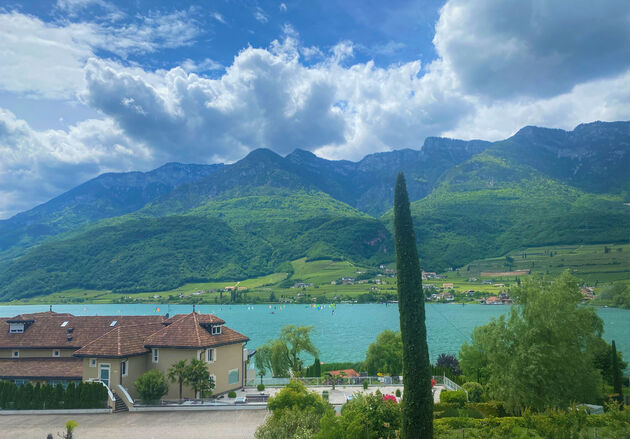 Kalterer See, langs de Wein Strasse