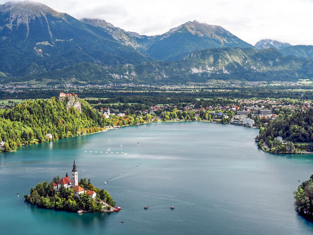 Kamperen in de omgeving van Bled in Sloveni\u00eb