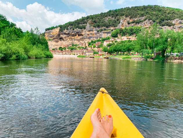 La Roque-Gageac is een van de mooiste dorpjes in de Dordogne