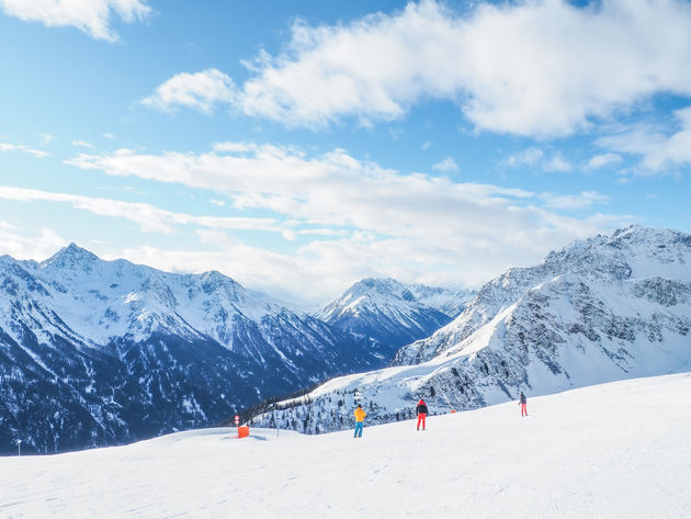 Kappl is wat sportiever dan See, met meer freeride-mogelijkheden