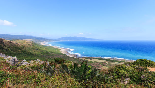 Het strand van Kenting in het zuiden, z\u00f3 mooi!