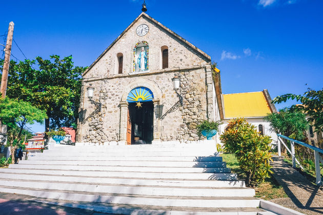 Notre Dame de l`Assomption: wat een prachtig kerkje op Terre-de-Haut