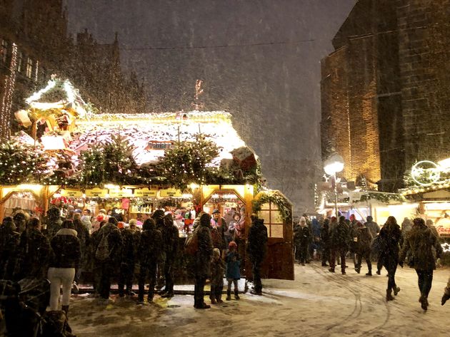 Sfeervol kerstshoppen in Hannover, zeker als er verse sneeuw valt!