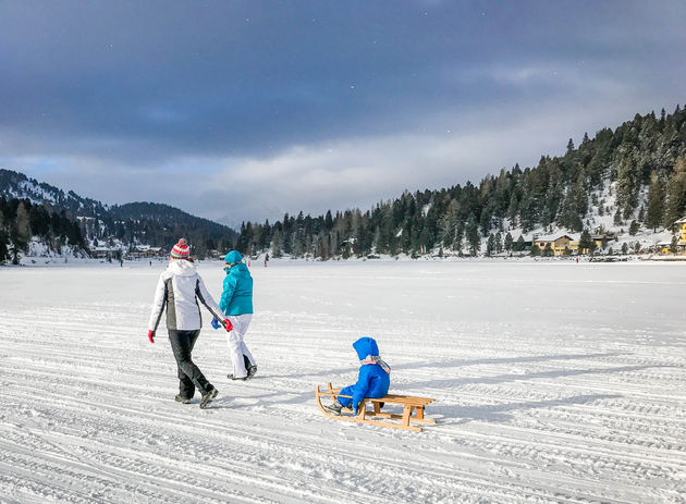 Voor een wintersportvakantie met opa en oma is Turracher H\u00f6he de perfecte bestemming