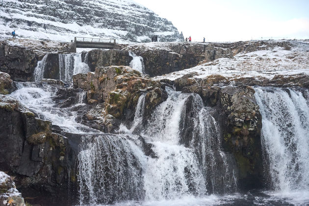 Kirkjufellsfoss waterval