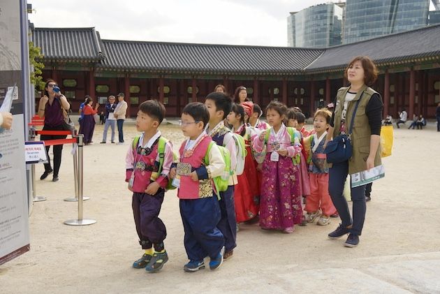 Geschiedenisles op z`n Koreaans