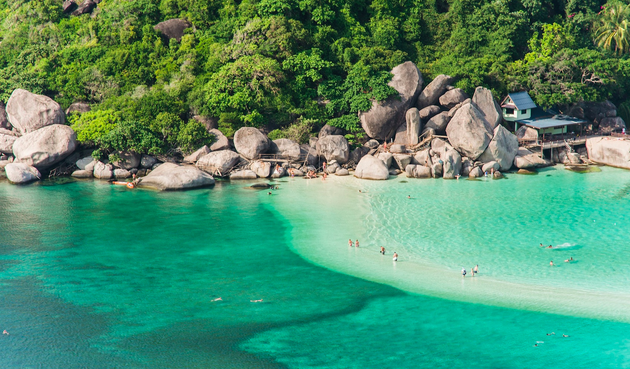 Snorkelen op Koh Tao, Thailand