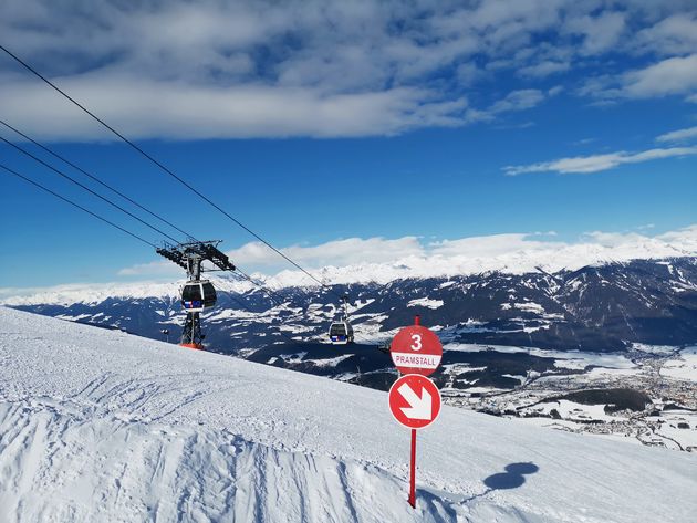 Uitzicht vanaf de Kronplatz in Zuid Tirol