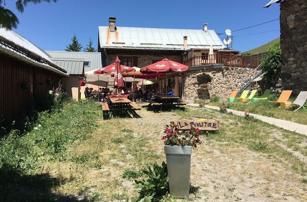 Auberge La Poutre tussen Valloire en de Col du Galibier