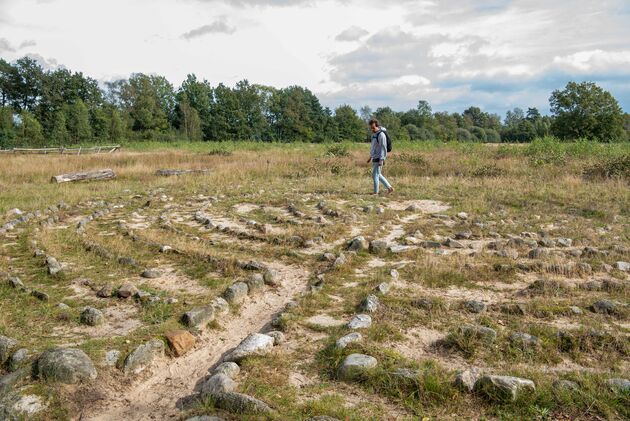 Leuk om te doen: wandel het labyrint op de Borkeld