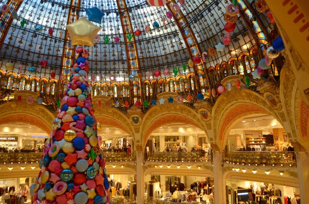 Galeries Lafayette: zo mooi versierd voor de feestdagen