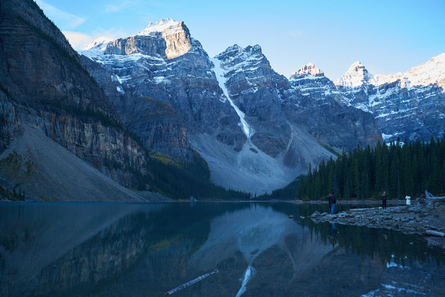 Prachtig wandelen rondom Lake Moraine