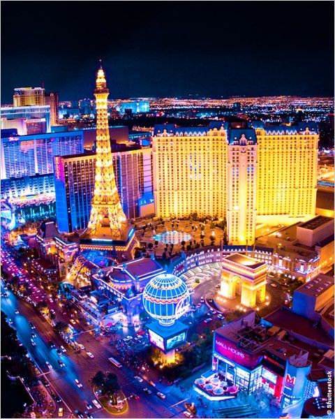 9. De strip in Las Vegas mag uiteraard niet ontbreken in dit lijstje.