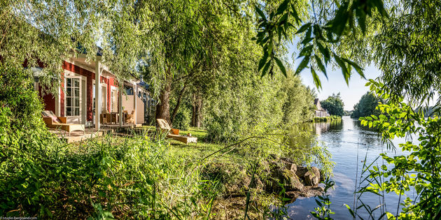 Relaxen aan het water in Le Lac d`Ailette