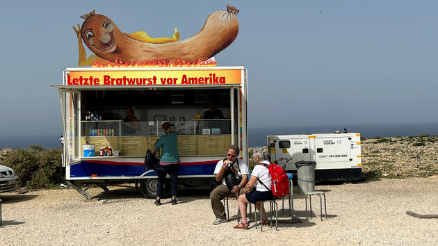 De laatste bradwurst voor Amerika