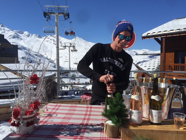 Lekker luxe lunchen op de piste