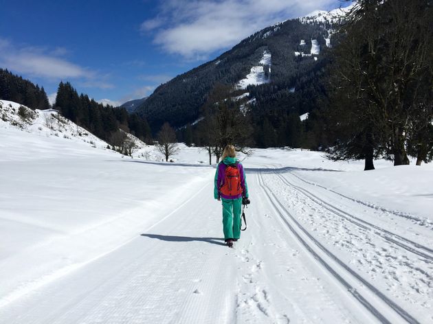 De laatste meters in de sneeuw van 2016...