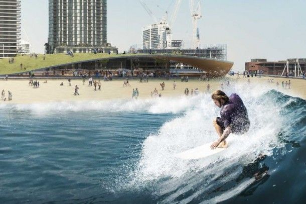 melbourne - drijvend - surfpark