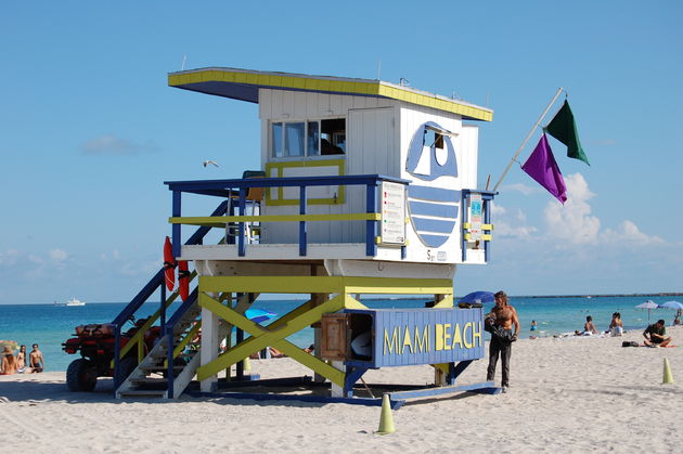 Miami Beach is h\u00e9t strand van Amerika waar je een keer geweest moet zijn