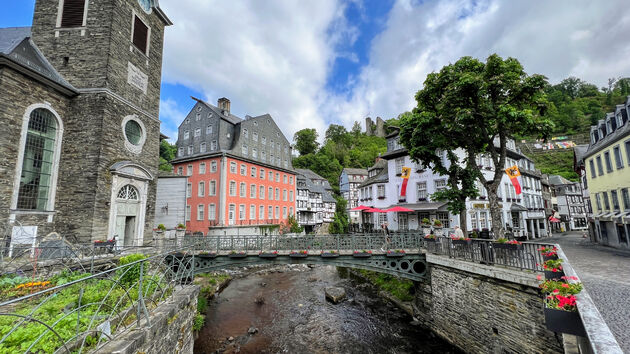 Monschau heel vroeg in de ochtend