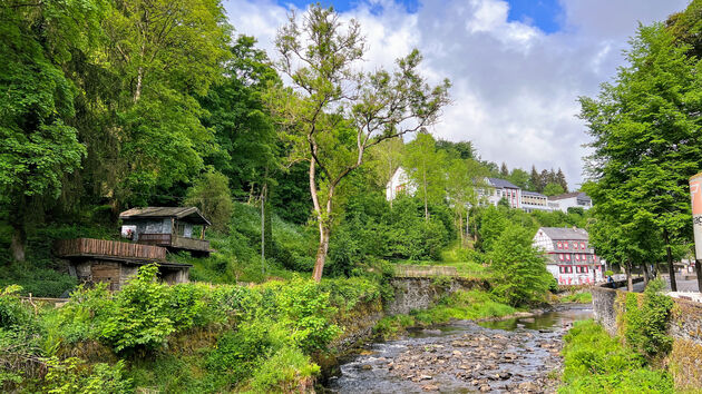 Het prachtige Monschau gelegen aan de beroemde Eifelsteig wandelroute