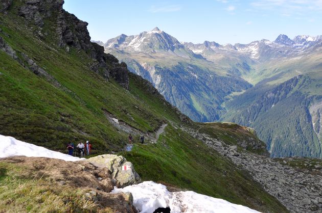 Uitzicht over Montafon