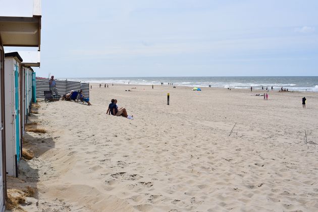 Het lange en brede strand van Egmond aan Zee