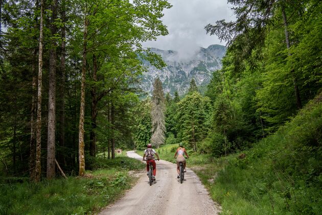 De Salzkammergut is een waanzinnige regio om te mountainbiken