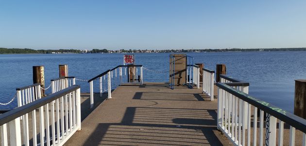 De Mu\u0308ggelsee het grootste meer van Berlijn.