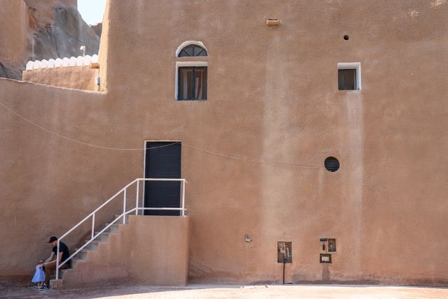 Door de straten van Muscat in Oman