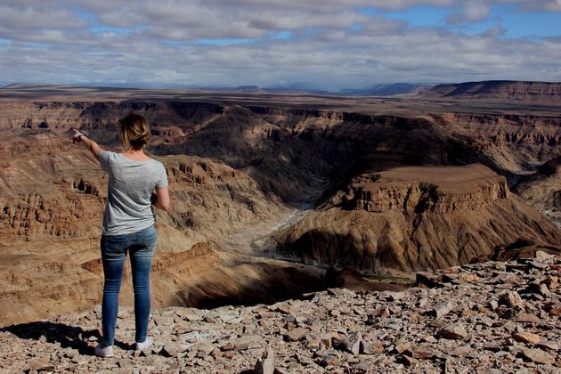 Turen over Fish River Canyon