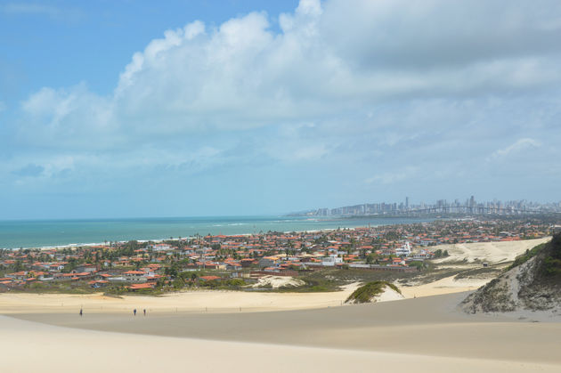 De indrukwekkende skyline van Natal