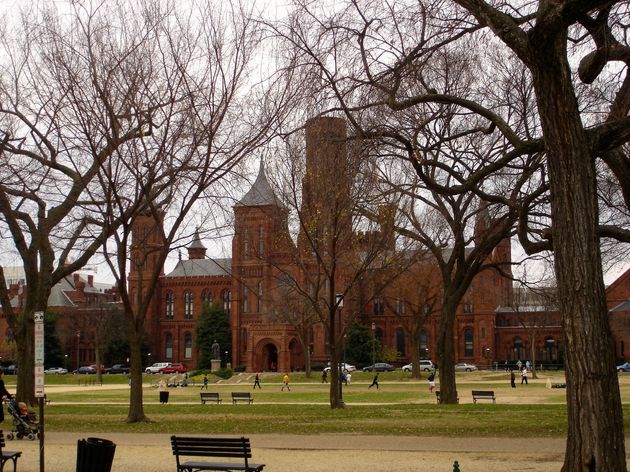 Het beroemde Smithsonian Institution Building