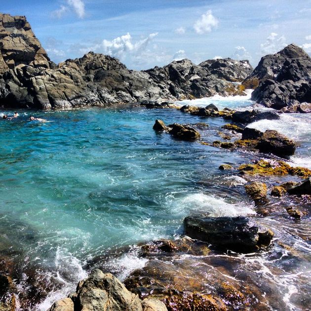 Natural Pool op Aruba