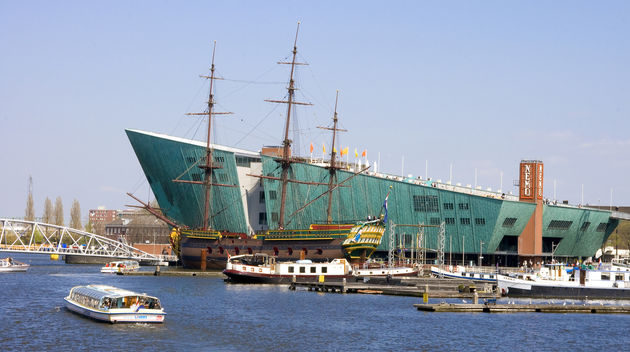 Science Center Nemo in Amsterdam, Nederland