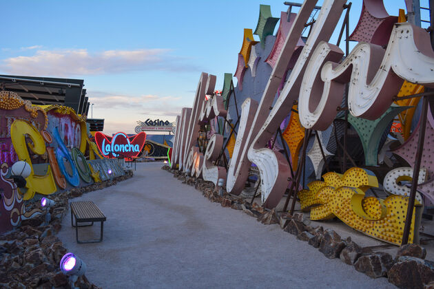 Bezoek de Neon Boneyard