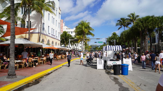 Ocean Drive, een andere wereld