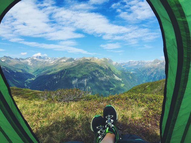 Uitzicht op Tirol