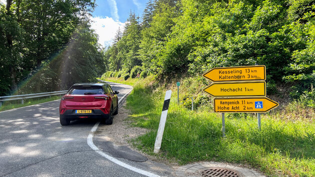 De volledig elektrische Opel Mokka-e was een geweldige reisgenoot in de Eifel