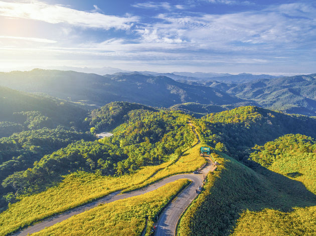 De Mae Hong Son Loop is een van de mooiste wegen ter wereld