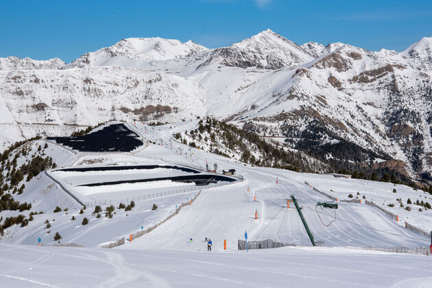 Rustige pistes in Vallnord - Pal Arinsal