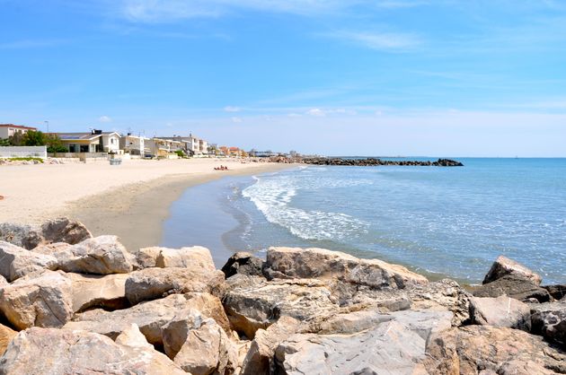 Relaxen op het strand van Palavas-les-Flots