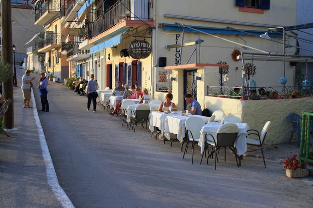 Uit eten in Parga