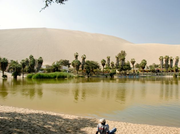 Huacachina is prachtig oasedorp