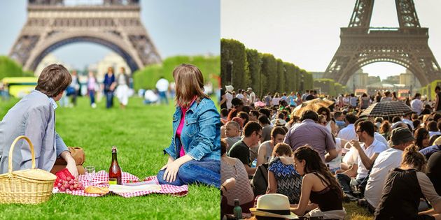 picknick-eiffeltoren