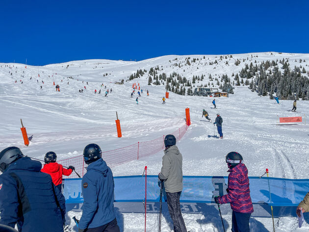 Mooie, brede pistes in Plagne Bellecote