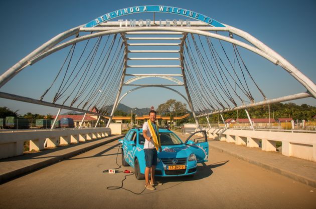 Wakker is aangekomen in Oost-Timor