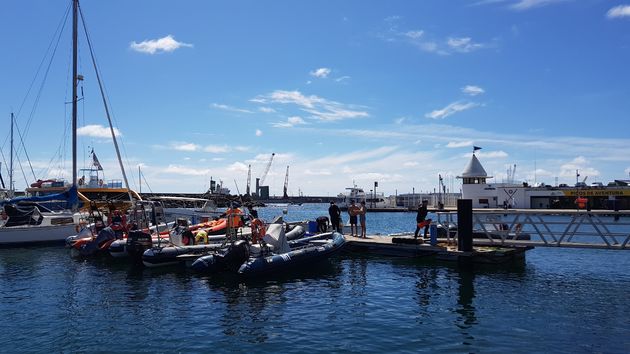 Gezelligheid in de haven